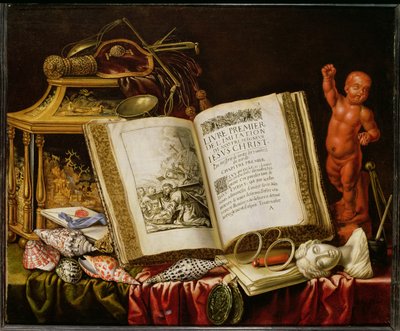 Ein Vanitas-Stillleben von Simon Renard de Saint Andre